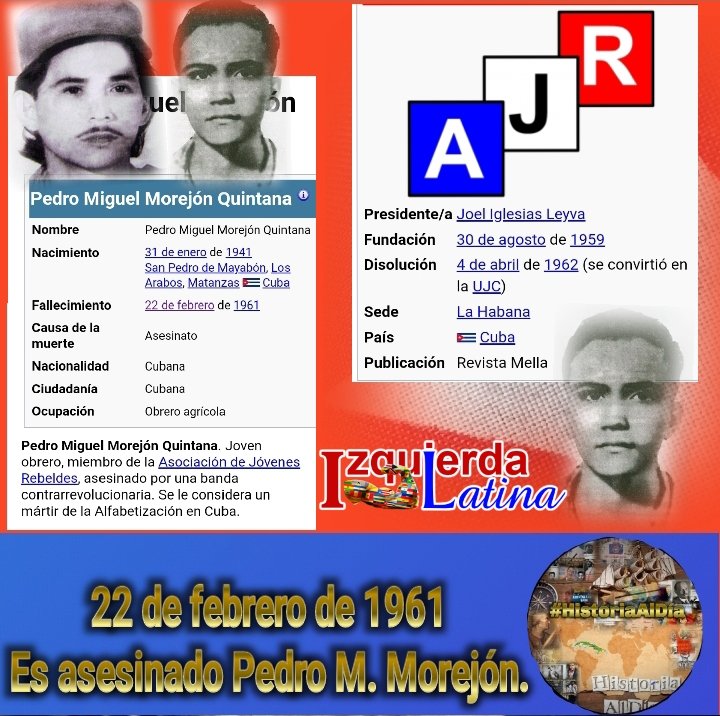 Comparte, ama♥️ y Divulga📲
la Historia📝🗓
 Efemérides del 22 de Febrero.
👣Nace George Washington.
👣Fallece Francisco Vicente Aguilera.
👣Nace Pedro Junco.
👣Es asesinado Pedro M. Morejón.
#HistoriaAlDía #IzquierdaLatina #TitanesDeCorazón #CubaViveEnSuHistoria