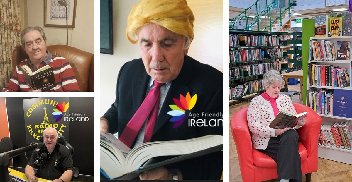 AgeFriendlyIrl's tweet image. Ireland Reads Day is today,why not get lost in a good book. Some of our AF Ambassadors &amp;amp; Older People's Council members shared during the week their feelings towards reading and the importance of libraries. irelandreads.ie
#IrelandReads #GetLost #EireAgLeamh @LibrariesIre
