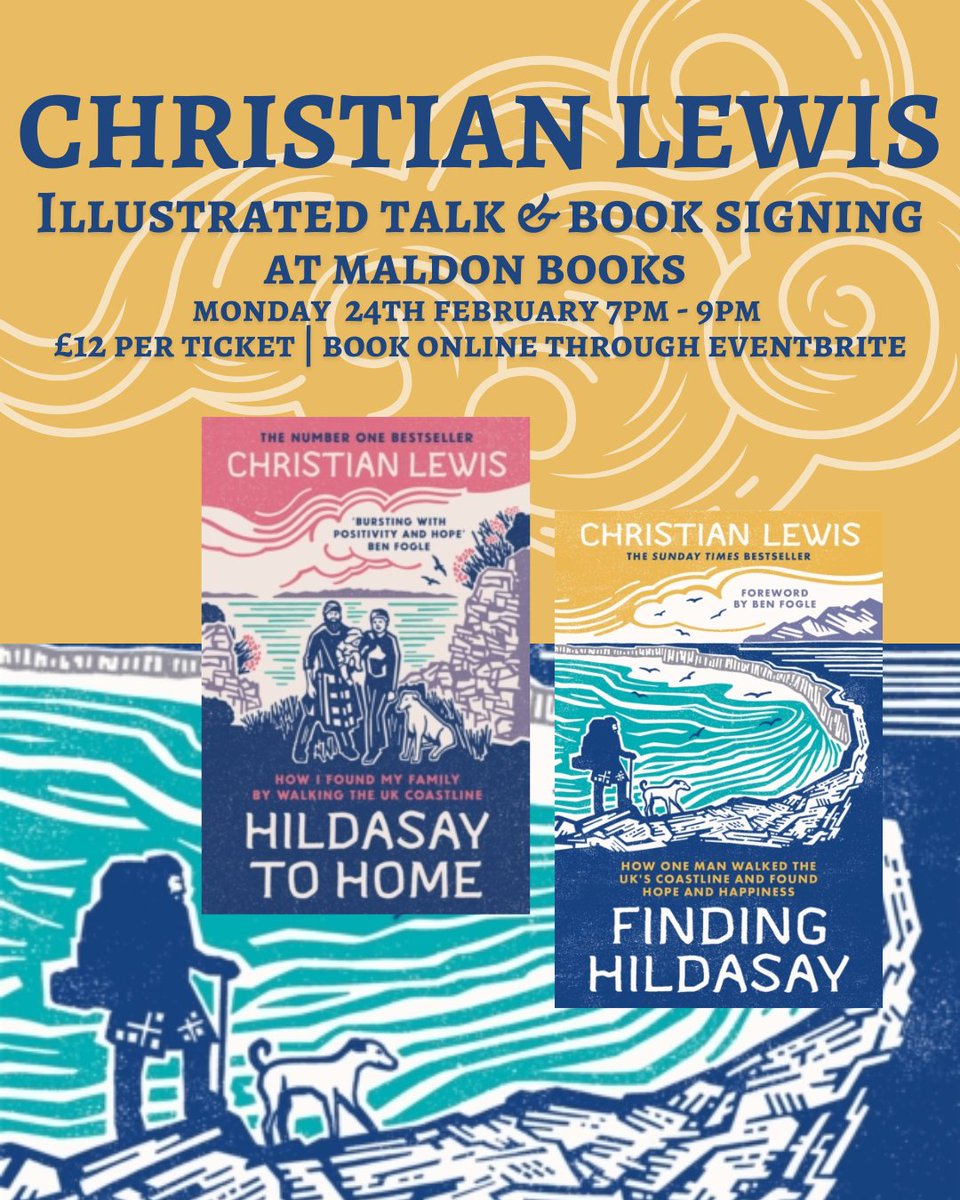 Join us for an impromptu event with Christian Lewis this Monday!

Christian will be holding an illustrated talk &amp; book signing at our shop at 7pm - book your tickets below!

eventbrite.co.uk/e/walking-the-…