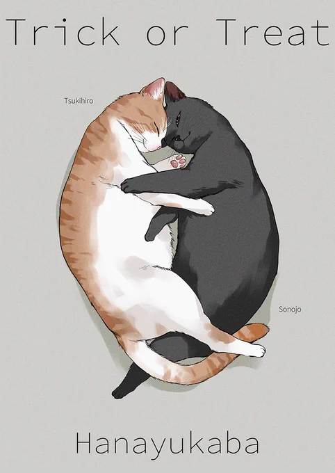 再掲#カリギュラの恋#はなゆかば#真夜中ドラスティック#ねこの日 