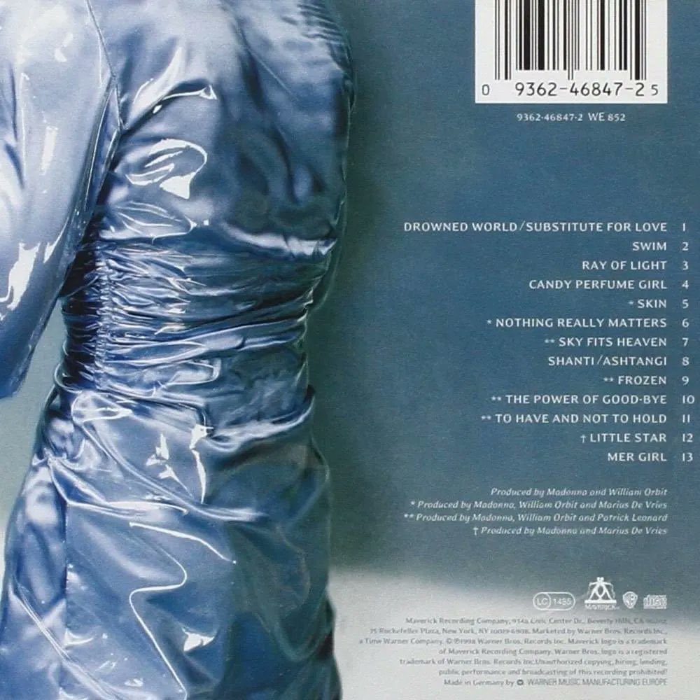 PopCrave's tweet image. 27 years ago today, Madonna released ‘Ray of Light.’