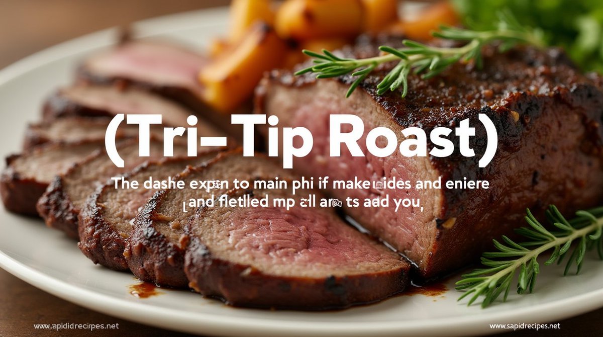SapidRecipesNet's tweet image. How to Cook a Perfect Tri-Tip Roast in the Oven
