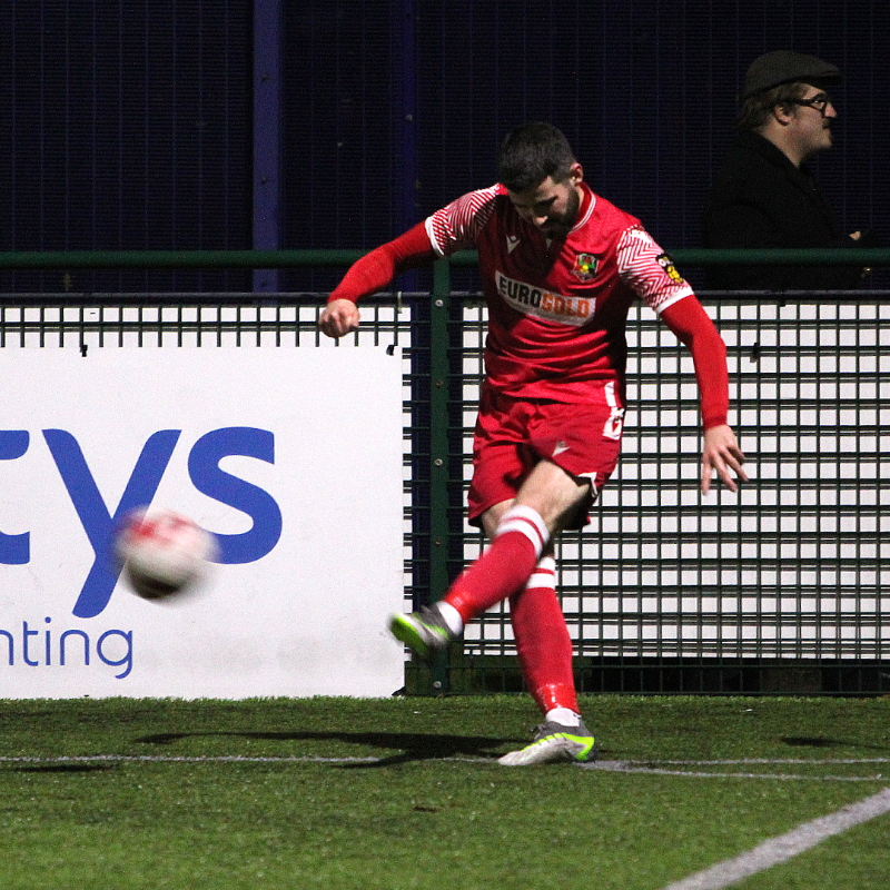 GresfordFC's tweet photo. Three points and a clean sheet! 💯

Read our match report from last night’s 2-0 win against @Bangor1876 on our website. 📝⤵️

#GREBAN | #JDCymruNorth