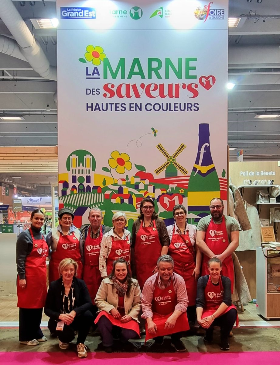 Jean-Marc Roze (@jm_roze) on Twitter photo Le <a href="/Salondelagri/">Salon International de l'Agriculture</a> ouvre ses portes aujourd'hui à Paris Expo Porte de Versailles. Un évènement où le <a href="/DptMarne/">Département Marne</a> est fièrement representé grâce à nos ambassadeurs de la marque <a href="/MadeinMarne/">Made in Marne</a> !
Autant de produits, de savoir-faire qui font notre identité marnaise à découvrir aux côtés Le <a href="/Salondelagri/">Salon International de l'Agriculture</a> ouvre ses portes aujourd'hui à Paris Expo Porte de Versailles. Un évènement où le <a href="/DptMarne/">Département Marne</a> est fièrement representé grâce à nos ambassadeurs de la marque <a href="/MadeinMarne/">Made in Marne</a> !
Autant de produits, de savoir-faire qui font notre identité marnaise à découvrir aux côtés
