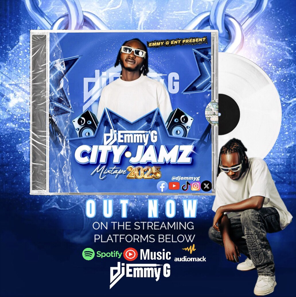 DjEmmyG's tweet photo. The wait is over Dj Emmy G city Jamz mixtape is finally out now guys run it up on your favorite streaming platform below 🔊🚨👇🏾👇🏾👇🏾

YouTube 
https://t.co/T33Ouv78J2

Audiomack 
https://t.co/jiGCiujEjc

Spotify
https://t.co/Zcn3CiWjbb https://t.co/VQYvvwIdNF