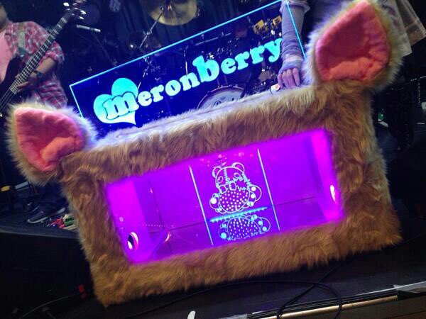drums_minoru's tweet photo. 猫の日らしいので🐈

渾身の作品��！

壁|･ω･*)っ✨

←これが　　→こう！

#Meronberry
#自作お立ち台
#まだご健在です
#いつかまた出番あるかな https://t.co/EL9J6RVpXE