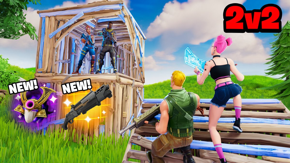crazy_agents's tweet photo. Let's play now!!
　　 ↓↓↓
Build Moves 2v2
[ 4195-8386-0547 ]
#UEFN #Fortnite #FortniteCreative https://t.co/hBQPmLvYoO