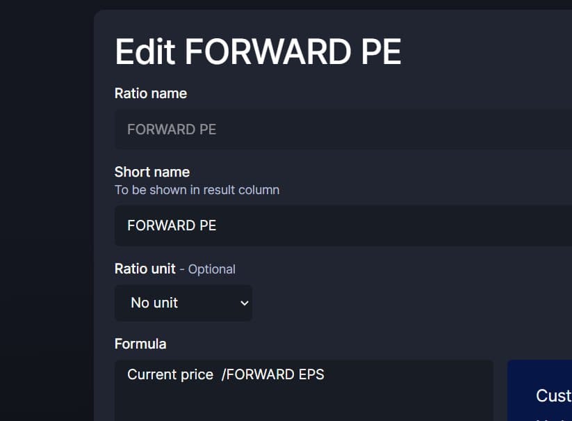RupakRoyC's tweet photo. Edit ratio

1st do forward EPS THEN CREATE FORWARD PE https://t.co/wkUKOw52FQ