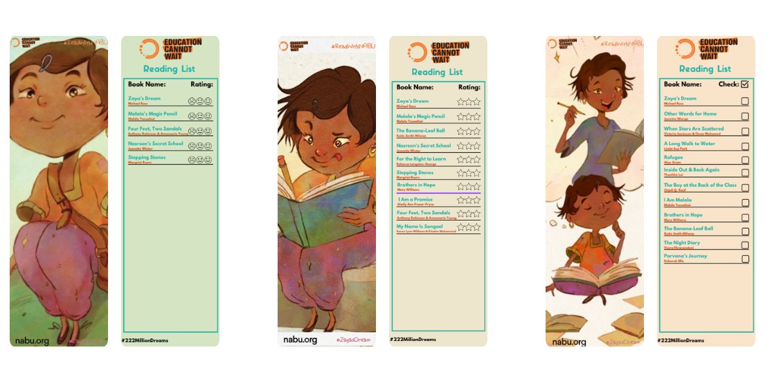 Tim Black 🌍 (@tblacktab) on Twitter photo Ready for #WorldBookDay?
Explore these #free bookmarks for primary years, emphasising the importance of #QualityEducation #ForAll, especially those affected by crisis.
#SDG4 #ECW #EiE
🔗 drive.google.com/drive/u/1/fold…
Consider supporting <a href="/EduCannotWait/">Education Cannot Wait</a> - educationcannotwait.org/donate Ready for #WorldBookDay?
Explore these #free bookmarks for primary years, emphasising the importance of #QualityEducation #ForAll, especially those affected by crisis.
#SDG4 #ECW #EiE
🔗 drive.google.com/drive/u/1/fold…
Consider supporting <a href="/EduCannotWait/">Education Cannot Wait</a> - educationcannotwait.org/donate