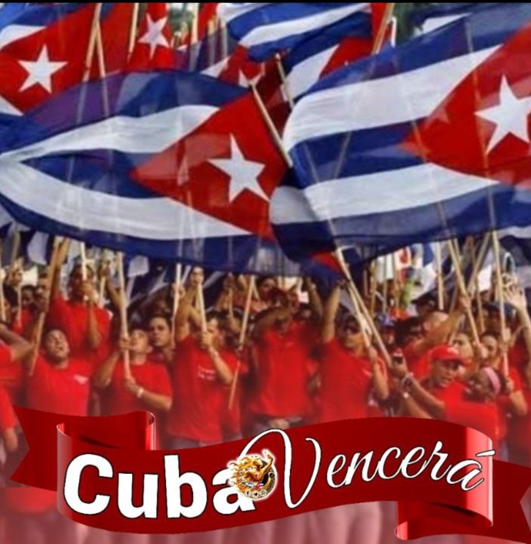 AdrianaRojasQba's tweet photo. Nada ha cambiado para los yanquis q desean apoderarse del mundo mediante la amenaza, las mentiras y el chantaje, algo que no camina con los cubanos.
“Si hay algo sagrado es la patria”. #CubaVencerá https://t.co/OOq0PkT7F9