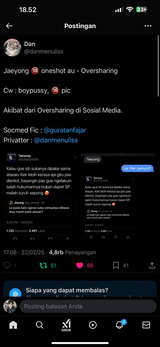 woenben's tweet photo. @danmenuliss Done kakk https://t.co/bdUopyNZiW