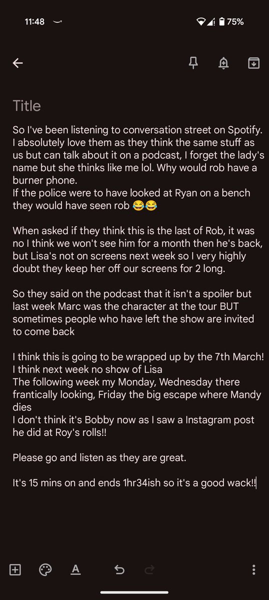 swain_r00ney's tweet photo. @ConversationStr
Please go listen to these guys they are brilliant, there on YT and Spotify also read why I think this is done by the 7th and isn't going to be like EE which at 1st I thought it would be 😄
#swarla
#Corrie
#whereislisa https://t.co/yUxc6knKVX