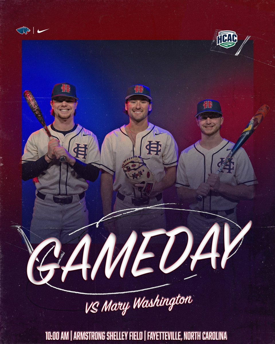 GAMEDAY
Panthers take on Mary Washington in the Methodist Invite. Games will be live streamed. 
#RollThers