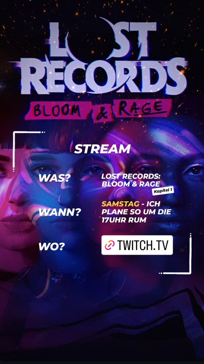 ahrivevo's tweet photo. Heute spiele ich Lost Records im Stream! https://t.co/dVkOTSoREG