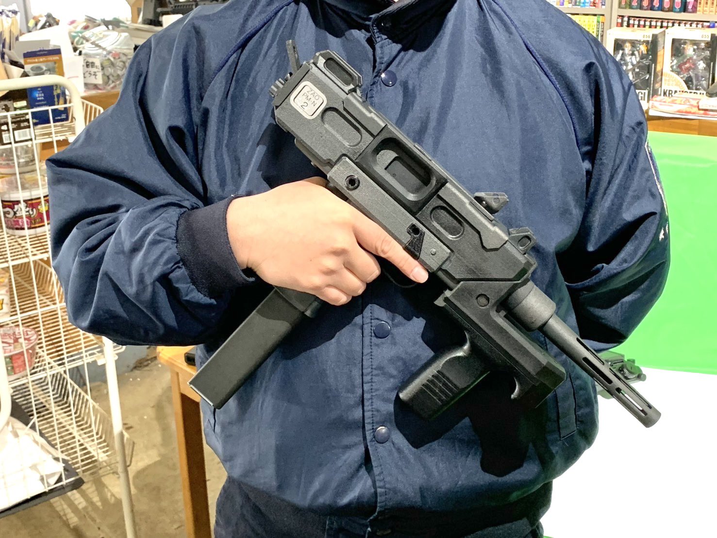 陸自機関けん銃　東京マルイMAC10組み込み G-CARBINE on X: 