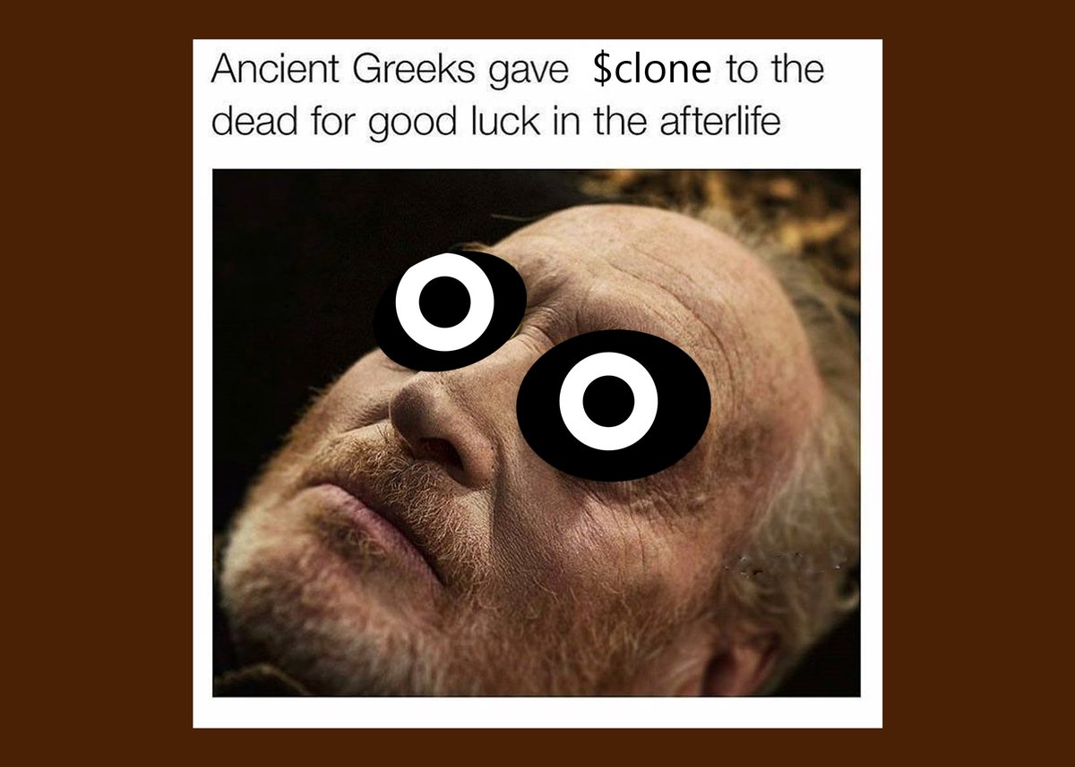 The best plays always seem obvious… in hindsight. Will $CLONE be your biggest regret or your smartest move? 🔥🚀 #NextBigThing #CloneToTheMoon  Some coins are hype. Some coins are history. Which one is $CLONE? We’re about to find out. 👀📈

 #CloneToTheMoon #MemeRevolution