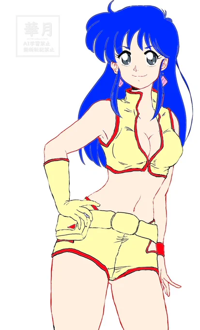  描き方ですか?現在はデジ絵メインで特別変わったことはしておりませんが、う～ん……作品・キャラへの好きって気持ちを込めてかな? 