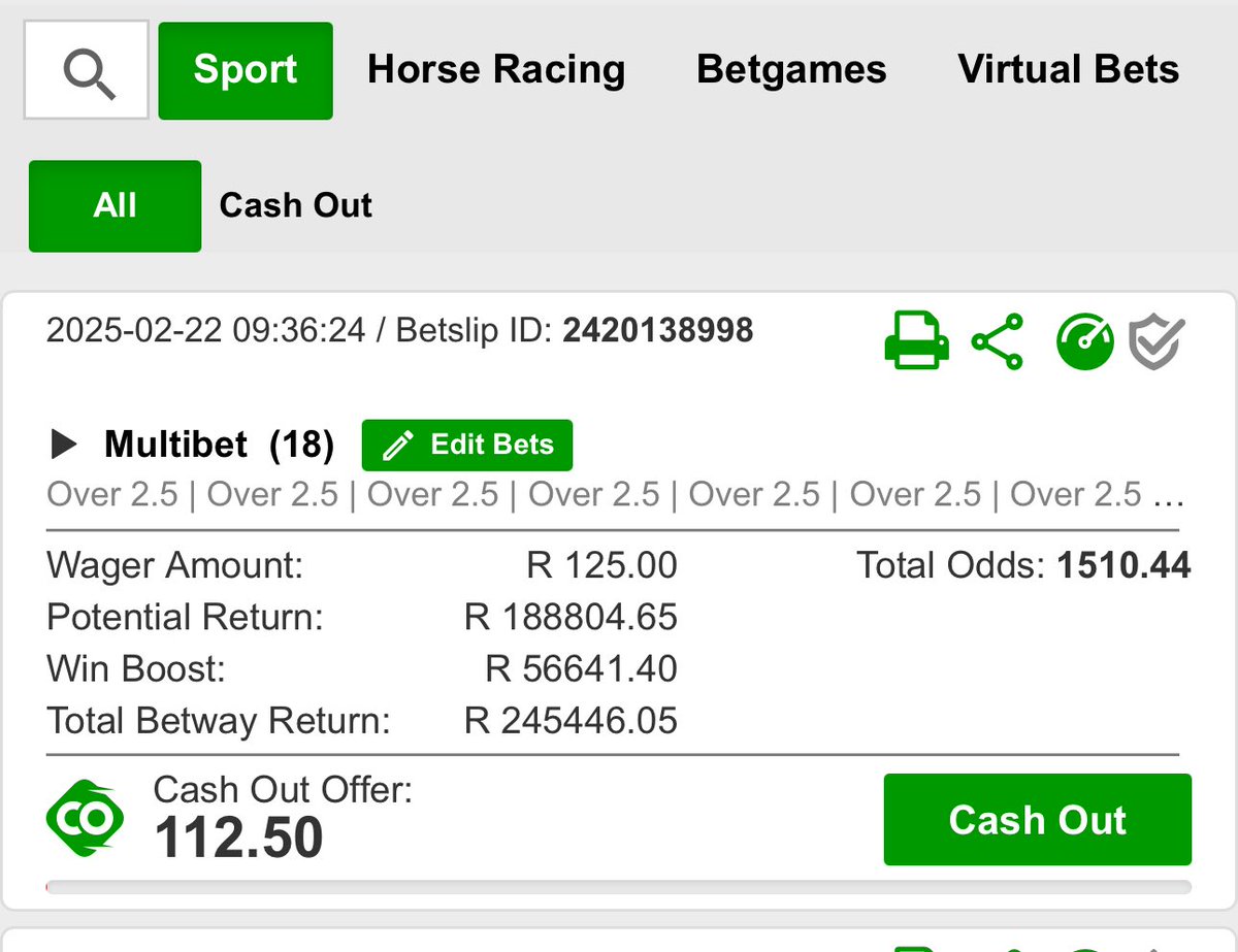 venda_guy2's tweet photo. Over 2.5 🔥🔥🔥🔥🥵🥵

R240k Betway boom 💰💰💥💥

Code: X904063F6 https://t.co/4VJiiKXIIG
