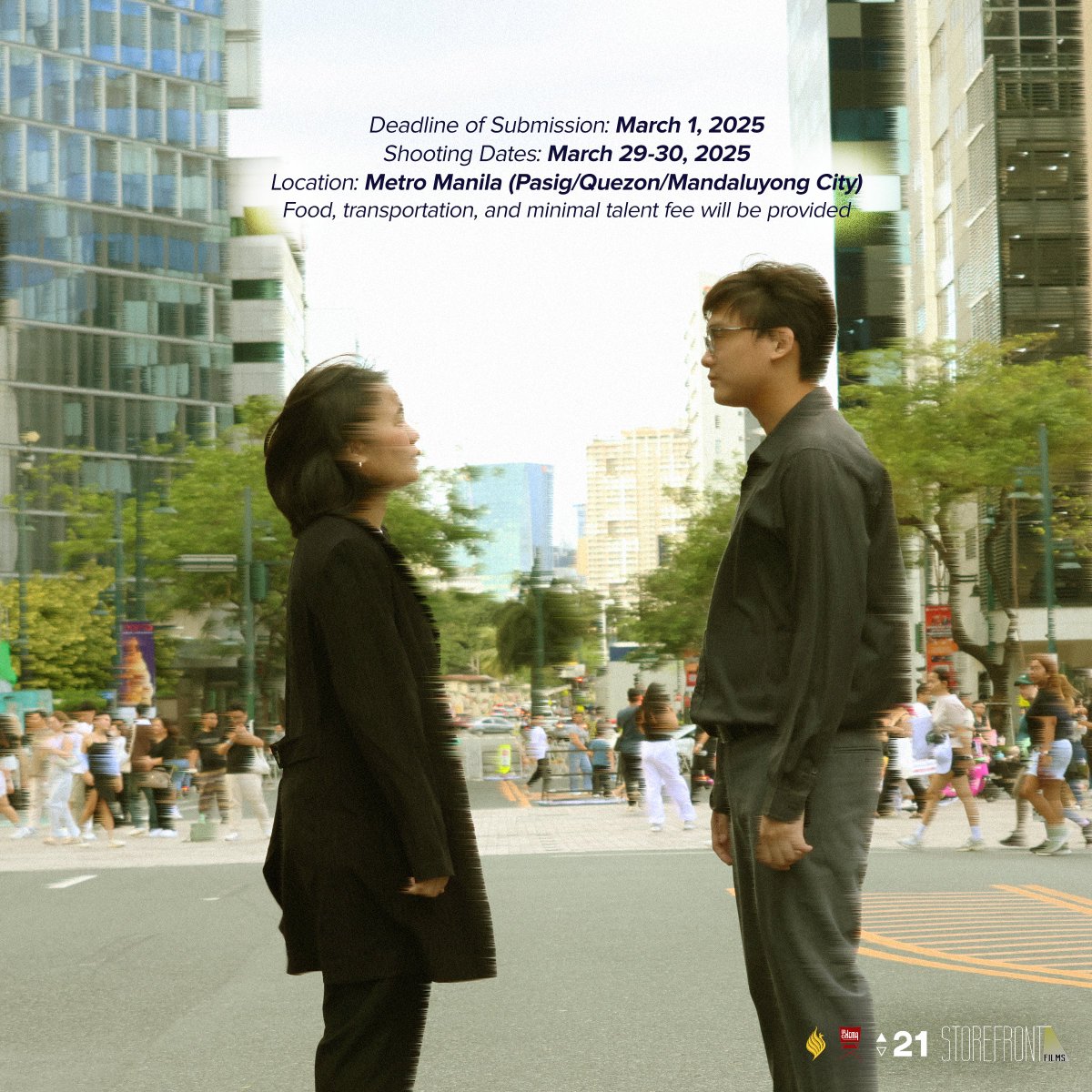 moonlightersmov's tweet photo. #CASTINGCALL | MOONLIGHTERS (2025)
Baka ikaw na pala ang makakatigil ng oras 👀🎬 We are looking for actors who are:

🌕 In their LATE 20s
🕐 A Guy-next-door type/Assertive girl boss type

EMAIL your SET CARD, CV/RESUME, DEMO REEL to moonlighters2025.film@gmail.com by 03/01/25! https://t.co/FefeTCuwCb