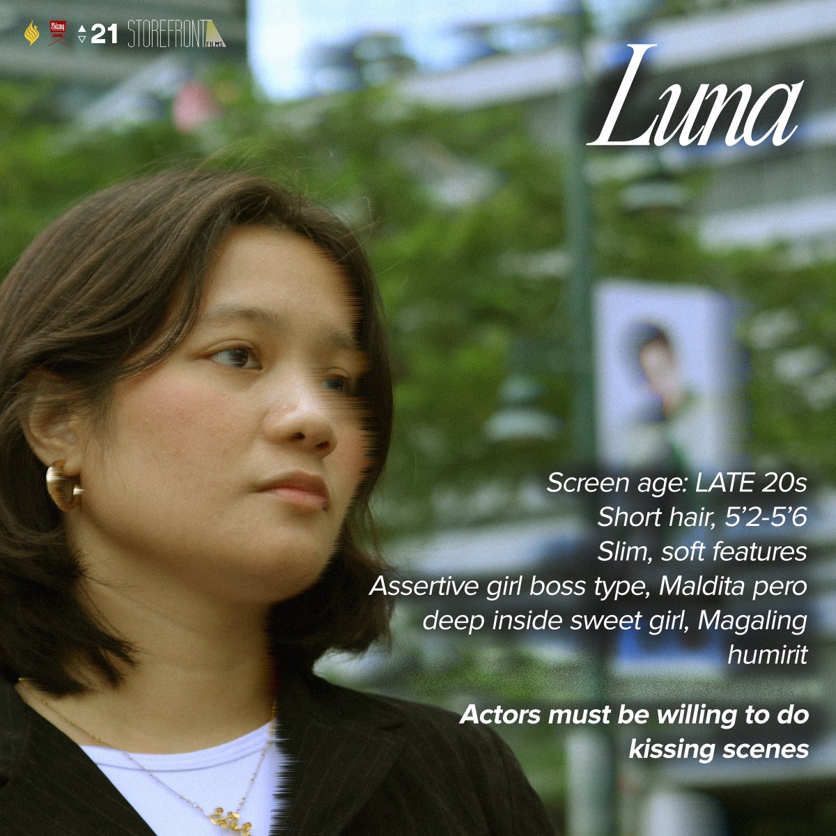 moonlightersmov's tweet photo. #CASTINGCALL | MOONLIGHTERS (2025)
Baka ikaw na pala ang makakatigil ng oras 👀🎬 We are looking for actors who are:

🌕 In their LATE 20s
🕐 A Guy-next-door type/Assertive girl boss type

EMAIL your SET CARD, CV/RESUME, DEMO REEL to moonlighters2025.film@gmail.com by 03/01/25! https://t.co/FefeTCuwCb