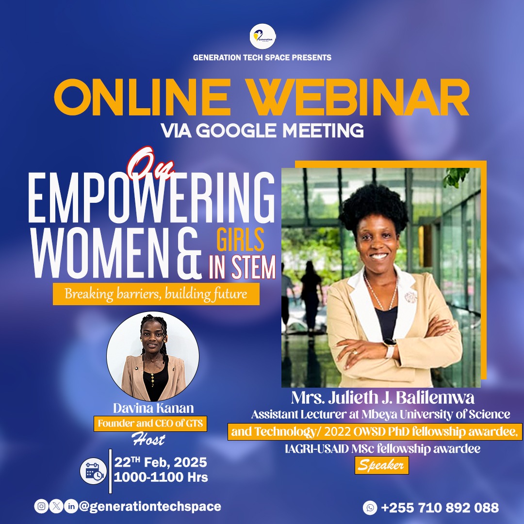 Gene23Tech's tweet photo. Happening now 
Breaking Barriers and Building Futures
Saturday, February 22 · 10:00 – 11:00am
Time zone: UTC
Google Meet joining info
Video call link: https://t.co/QHl0gMfgto https://t.co/2ZYCFDoiAl
