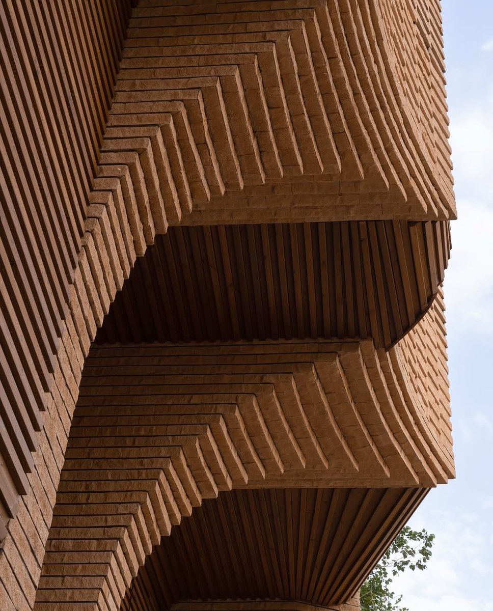Okay, this is one of my favourite ones yet!!!

Brick apartments in Isfahan by Babar Hasanpour Architecture Office