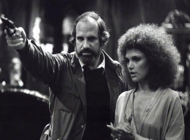 RetroReminiscer's tweet photo. Behind the scenes photos from the filming of Brian De Palma's American crime drama remake SCARFACE (1983). https://t.co/iuolY5EIQV