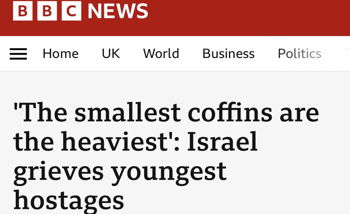 Notice the difference?

🇵🇸 Children: Found dead, no emotions
🇮🇱 Children: Emphasis on small bodies, the fact that they’re children, emotive language