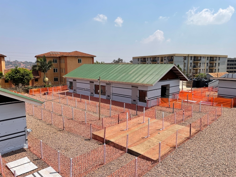 Following the declaration of the #Ebola outbreak in #Uganda, MSF logisticians refurbished the 32-bed field Ebola treatment centre in Kampala at the request of the Ministry of Health. The team got it back up and running in less than a week and it is now ready for use if needed.