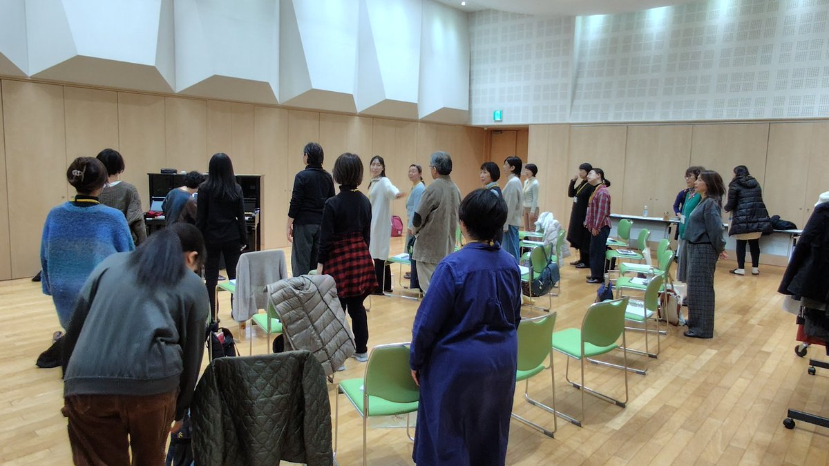 abikoGWS's tweet photo. 次の公演に向けて新曲練習。
集中しました！
初めてのチャレンジ、がんばりました！ https://t.co/BCkrMF1mBf