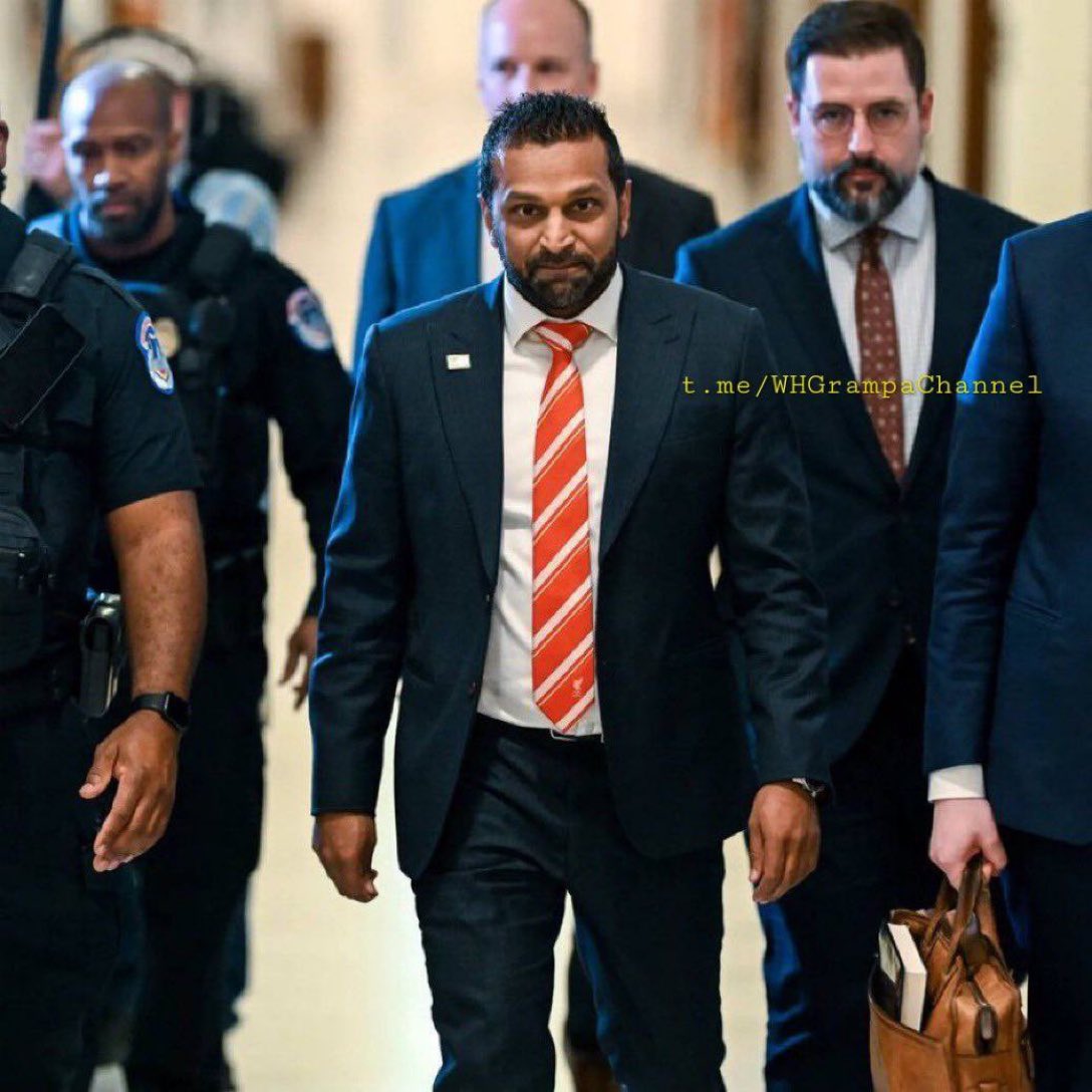 Mike Moran MBE (@mikemoranmbe) on Twitter photo The new Director of the FBI seen wearing his Liverpool tie. Hopefully he will go after Hicks and Gillette for the biggest fraud in English football (pre 115 charges to City). <a href="/Kash_Patel/">Kash Patel</a> The new Director of the FBI seen wearing his Liverpool tie. Hopefully he will go after Hicks and Gillette for the biggest fraud in English football (pre 115 charges to City). <a href="/Kash_Patel/">Kash Patel</a>