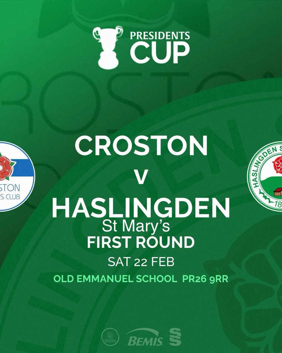 💚🤍FIRST TEAM MATCH DAY💚🤍

<a href="/crostonsc/">Croston Sports Club</a> 
<a href="/westlancsleague/">West Lancashire League</a>