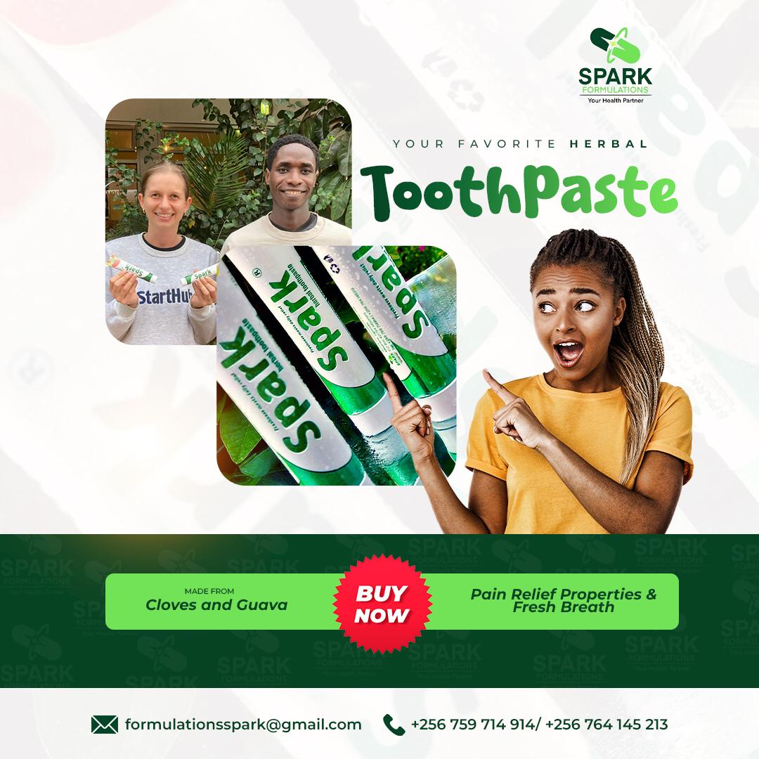 Did you know? While you are fighting cavities with Spark Herbal Toothpaste , you're carrying centuries of healing wisdom in your bathroom..!😂

Your natural smile guardian, your smile deserves it [ Spark Herbal Toothpaste]

#Healthysmiles  #SparkHerbalToothpaste #Innovation