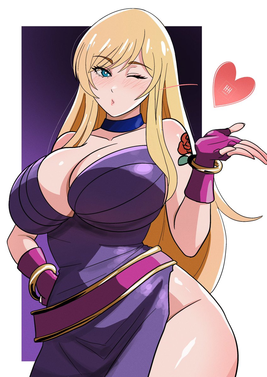 I couldn’t sleep, so I decided to draw B. Jenet. I love it! The game is amazing, and I wanted to contribute to this beautiful waifu.

#B・ジェニー #BJenet #餓狼伝説 #金髪 #餓狼伝説ウィッシュリスト公開キャンペーン #cityofthewolves #FatalFury #SNK