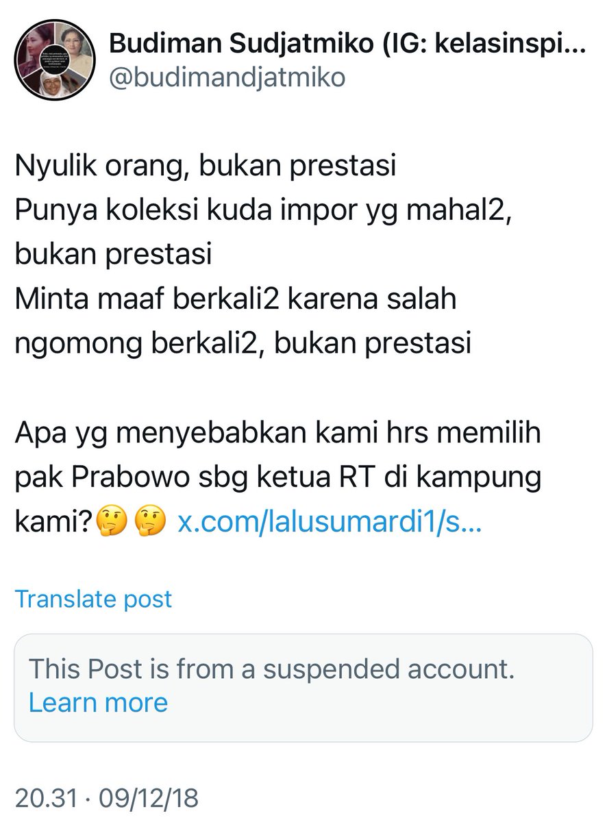 realfedinuril's tweet photo. Agak mirip dengan Anda &amp; @budimandjatmiko ya, Pak Jubir @Uki23
Menuduh dan menghina @prabowo , tapi ditawari jabatan, diambil juga 🤔 https://t.co/o6NavlHdnS