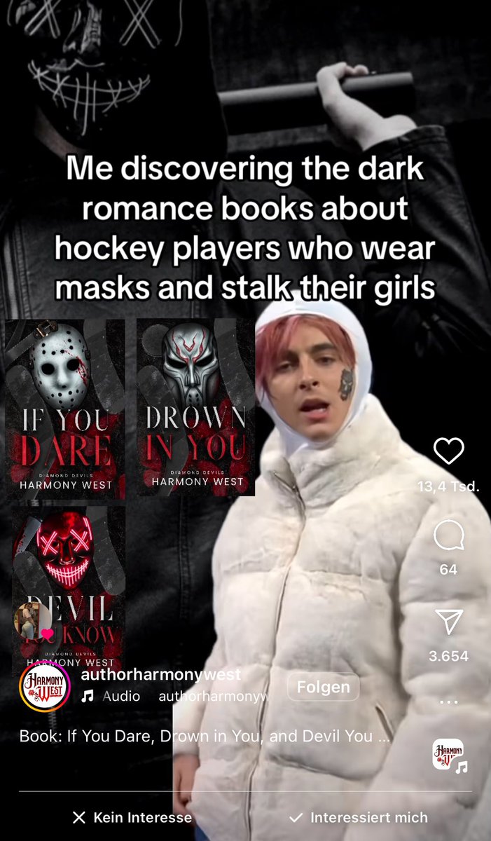 Dark tropes digerleriyle karistirdiklarinda cok cringe buluyorum yani morally grey hockeyci mi olur???? hockeyci max capkin hovarda falan olur FMC ile tanisinca da durulur love boya dönüsür