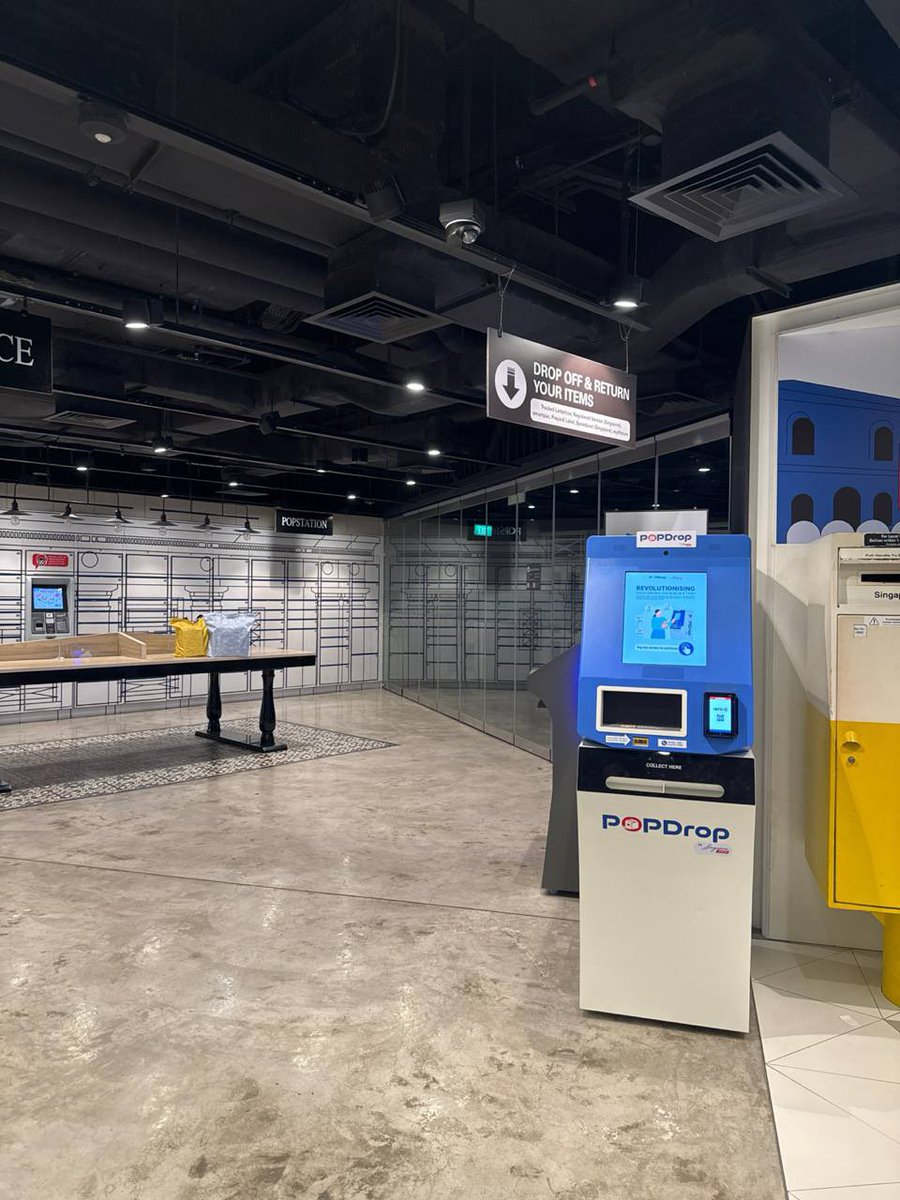 GIMME7SG's tweet photo. Hello! We have just arrived at Singpost Center, please come to Singpost at Level 1 to collect your items! https://t.co/j06KTnwCOW