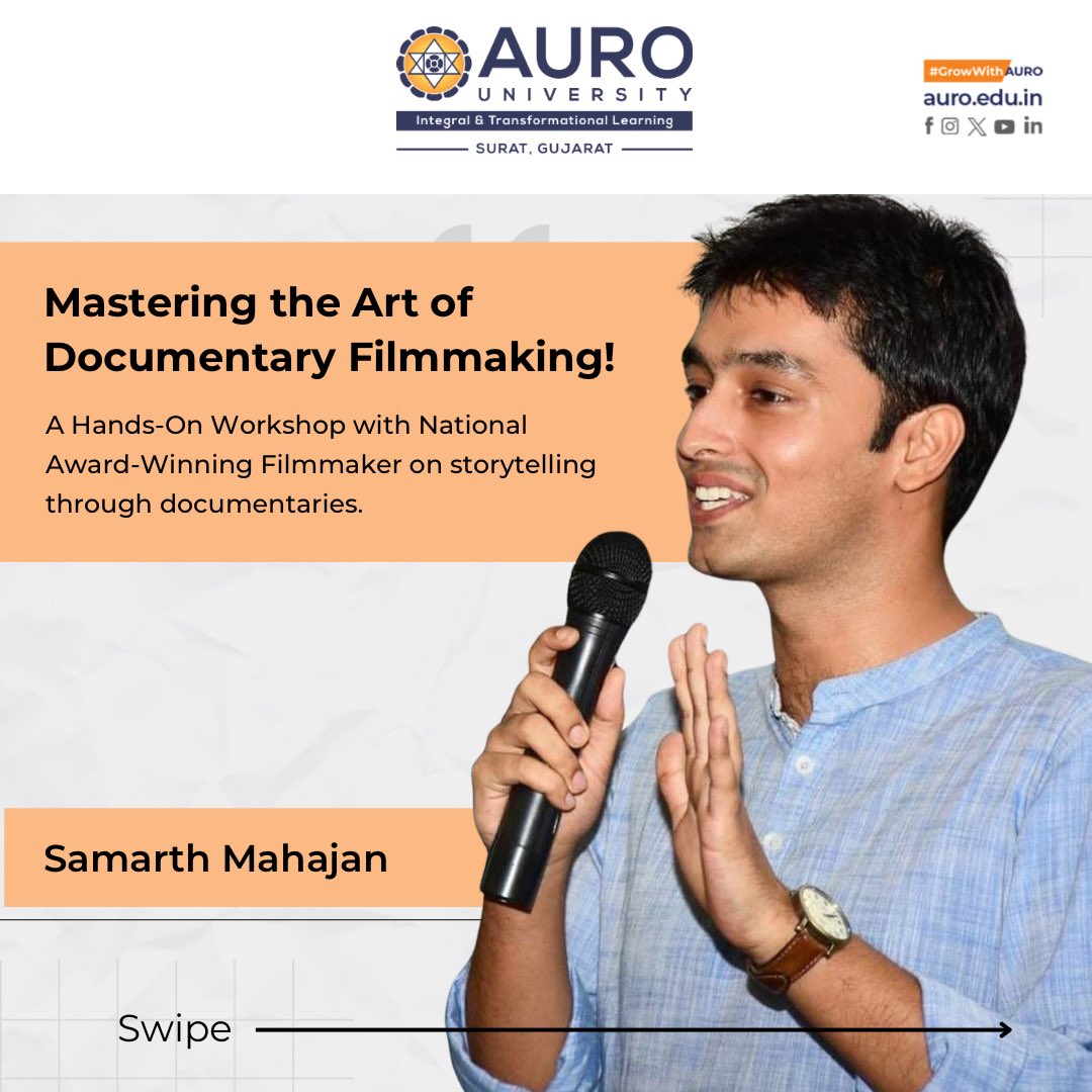 AURO University, Surat tweet media