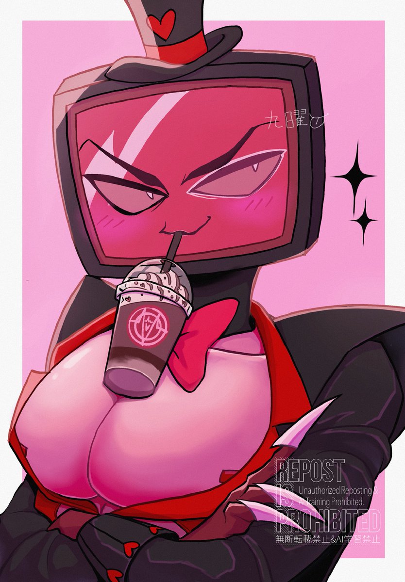 🍫🥤📺
#HazbinHotelVox
#HazbinHotelFanart