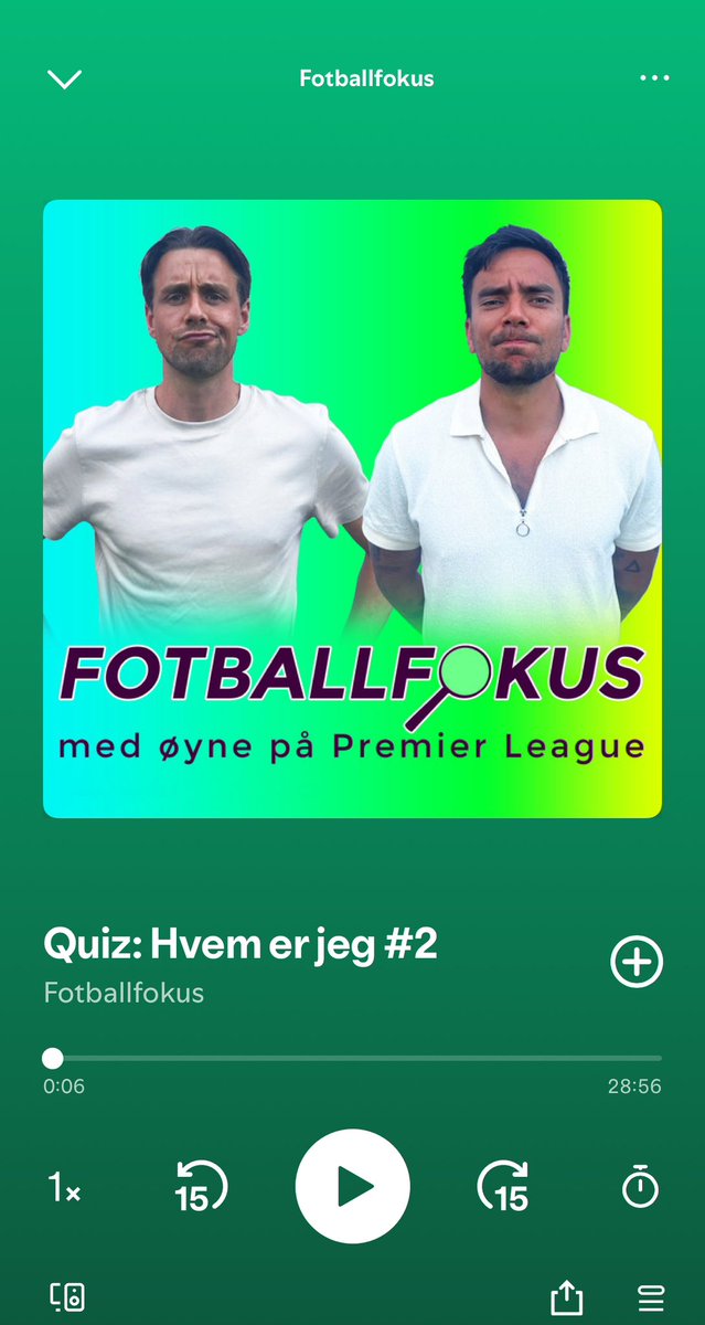 Sondre Golden Midtgarden (@sondregolden) on Twitter photo Glad i fotballquiz? Se om du er raskere enn <a href="/Francoroche/">Franco Roche</a> og meg til å gjette fotballspillere. Vi har lage rene quizepisoder som slippes hver onsdag, to allerede ute🎧 Glad i fotballquiz? Se om du er raskere enn <a href="/Francoroche/">Franco Roche</a> og meg til å gjette fotballspillere. Vi har lage rene quizepisoder som slippes hver onsdag, to allerede ute🎧