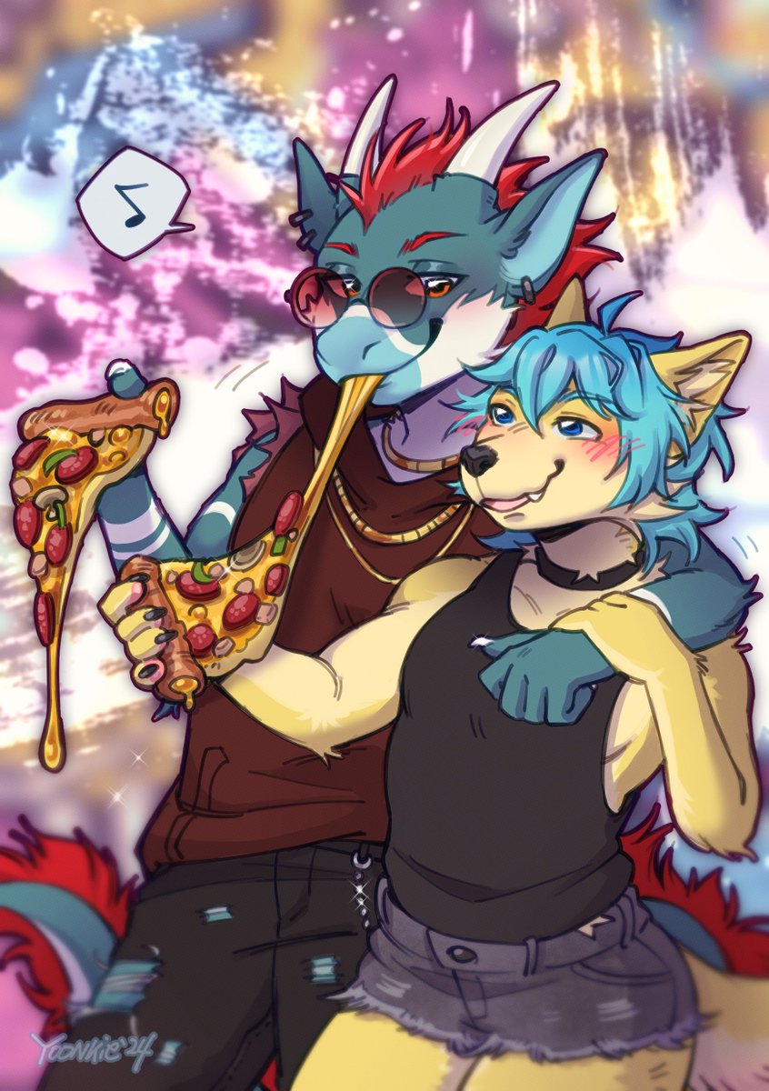 polyderg's tweet image. i like my cheese drippy bruh 

ft. 🐺 @butterboi97 
🖼️ @yoonkiepls
