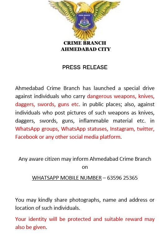 AhmedabadPolice's tweet photo. https://t.co/kbiHZE0RSV