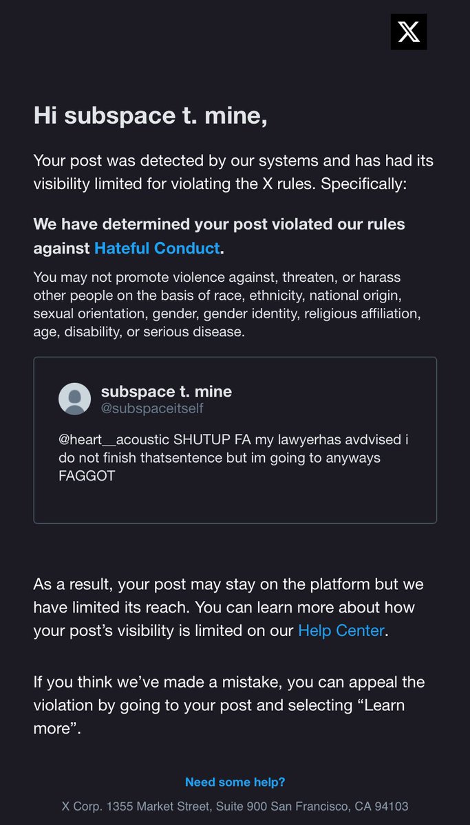 subspaceitself's tweet image. GET OUTG