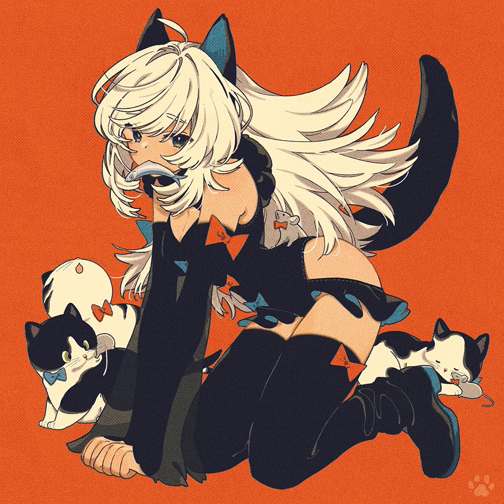 「ねこの日 」|けーしん🍙のイラスト