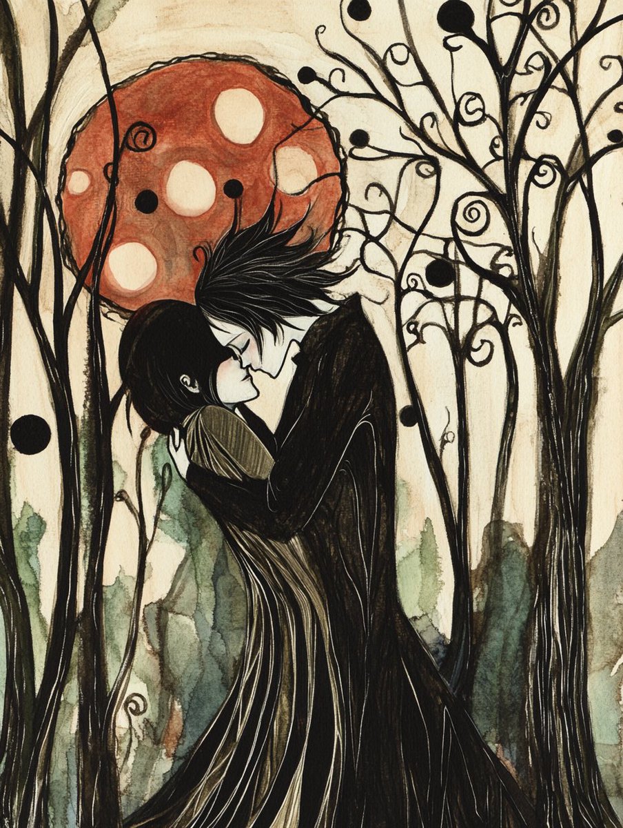 Good morning and happy saturday !

The Lovers of the Polka-Dot Moon
1/1 - 5 tezos

objkt.com/tokens/KT1Bthi…