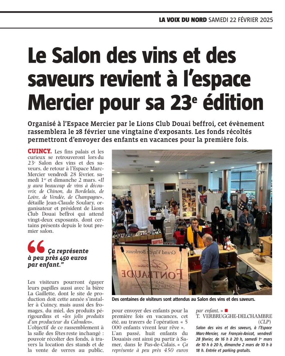 Lions club Douai Beffroi tweet media