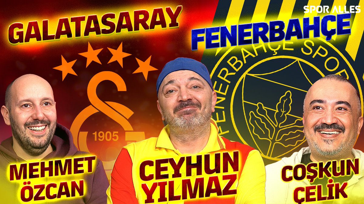 Spor Alles (@sporalles) on Twitter photo 📷 Aykut Kocaman, Fatih Terim, Metin Oktay, Lefter, Okan Buruk, Alex, Arda Turan ve niceleri..
Bol derbi anekdotlu FotoSentez, Ceyhun Yılmaz'ın konuk olduğu bölümle karşınızda:
📹 ytbe.one/pnUrZARs-zE
🗣️ <a href="/ceyhunyilmaz/">Ceyhun Yılmaz</a>
🗣️ <a href="/memetozcan/">Mehmet Özcan</a>
🗣️ <a href="/coskuncelik/">Coskun Celik</a>
Videoyu izlemek 📷 Aykut Kocaman, Fatih Terim, Metin Oktay, Lefter, Okan Buruk, Alex, Arda Turan ve niceleri..
Bol derbi anekdotlu FotoSentez, Ceyhun Yılmaz'ın konuk olduğu bölümle karşınızda:
📹 ytbe.one/pnUrZARs-zE
🗣️ <a href="/ceyhunyilmaz/">Ceyhun Yılmaz</a>
🗣️ <a href="/memetozcan/">Mehmet Özcan</a>
🗣️ <a href="/coskuncelik/">Coskun Celik</a>
Videoyu izlemek