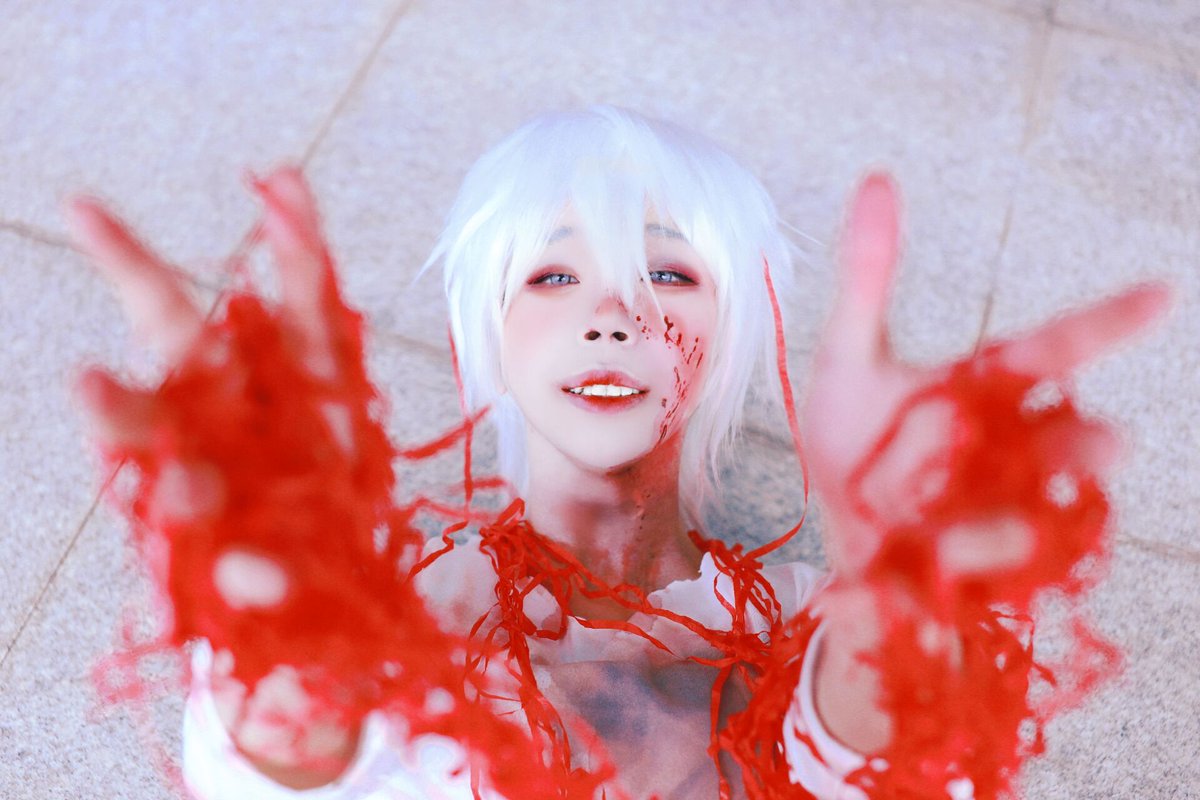 SadoGian's tweet photo. #スロダメdishes 
#スロダメ 
#cosplay

shiro and towa🥰 https://t.co/6WPng5Yqev