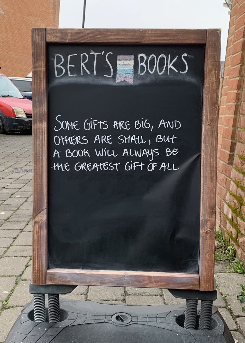 bertsbooks's tweet photo. Good morning. We are open. 📖☕️ https://t.co/hFQogLhnT3
