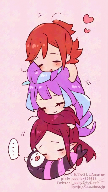 ねこの日だから猫の日っぽいクモカナミラとクモカナとフライングクモにゃんを再掲しとくね😽 